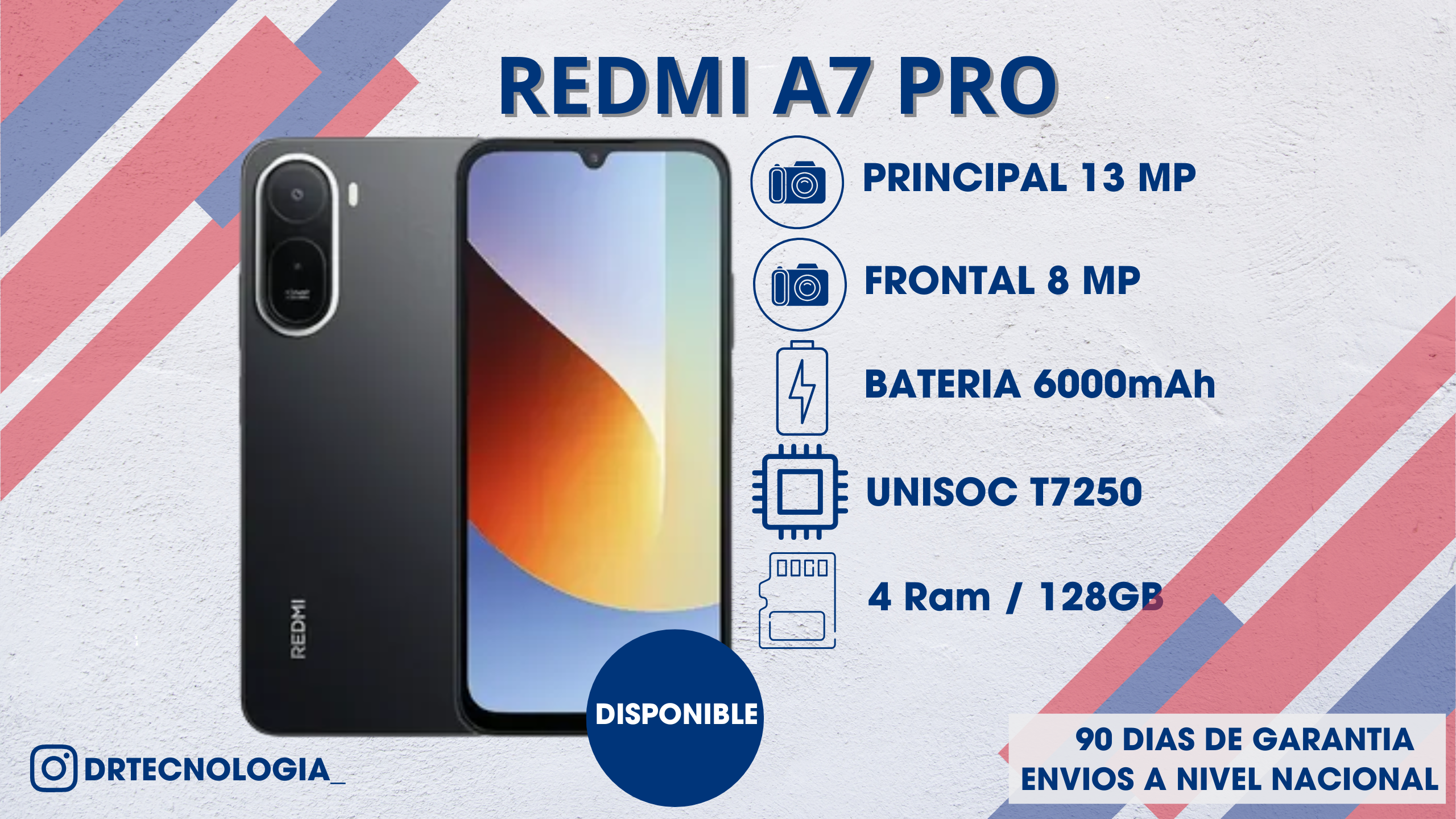 TELEFONO XIAOMI REDMI A7 PRO 4/128GB